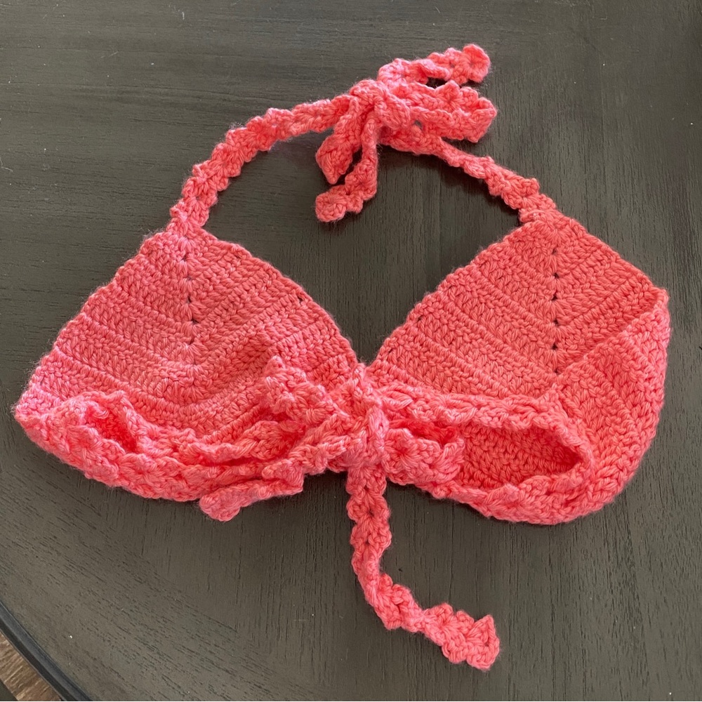 Hand woven top